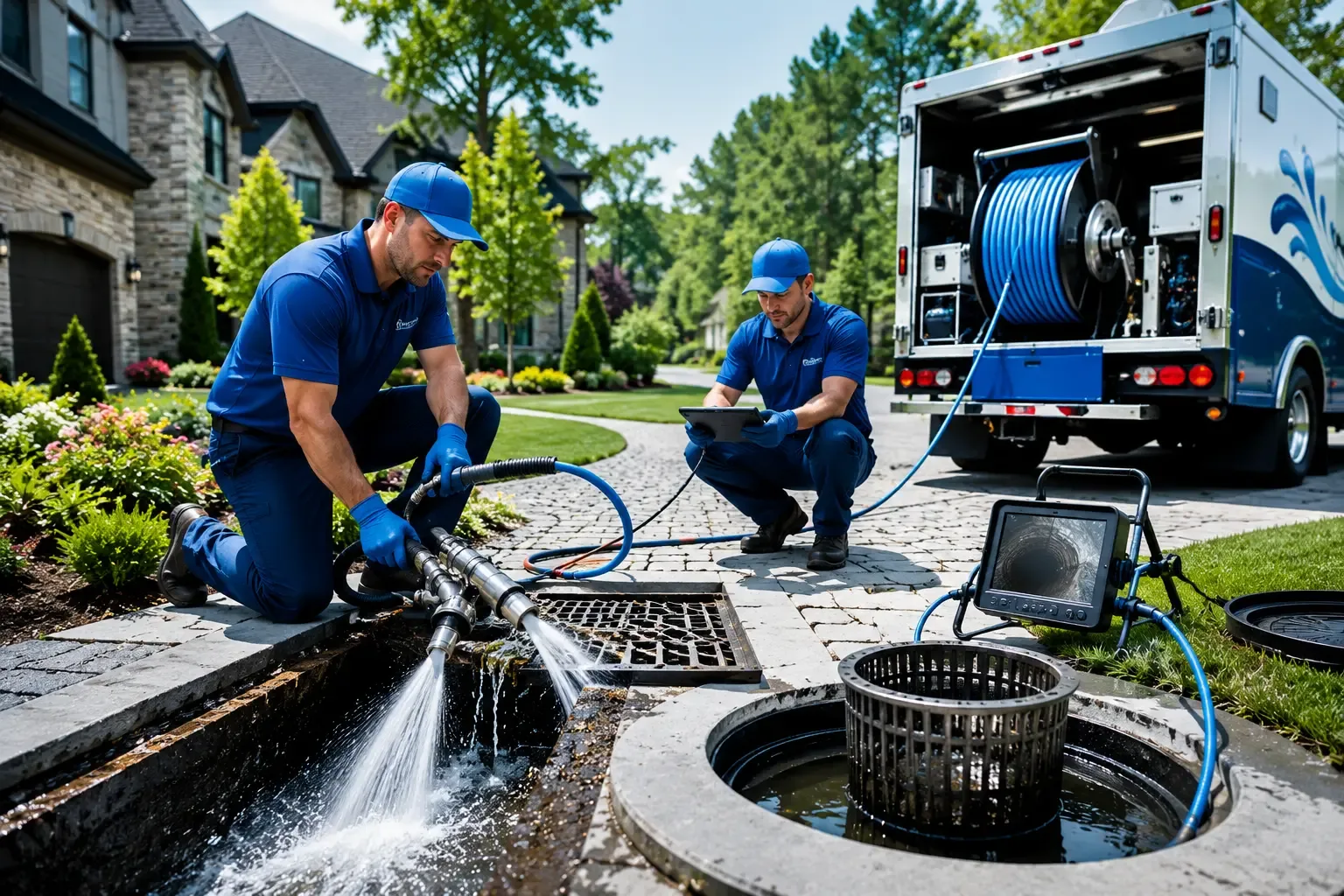 Local outdoor drain cleaning professionals in Frazeysburg, OH