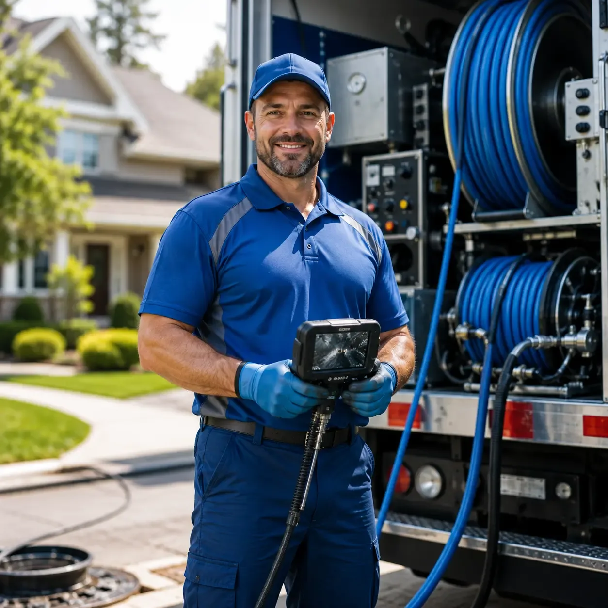 Local outdoor drain cleaning specialists in Frazeysburg, OH